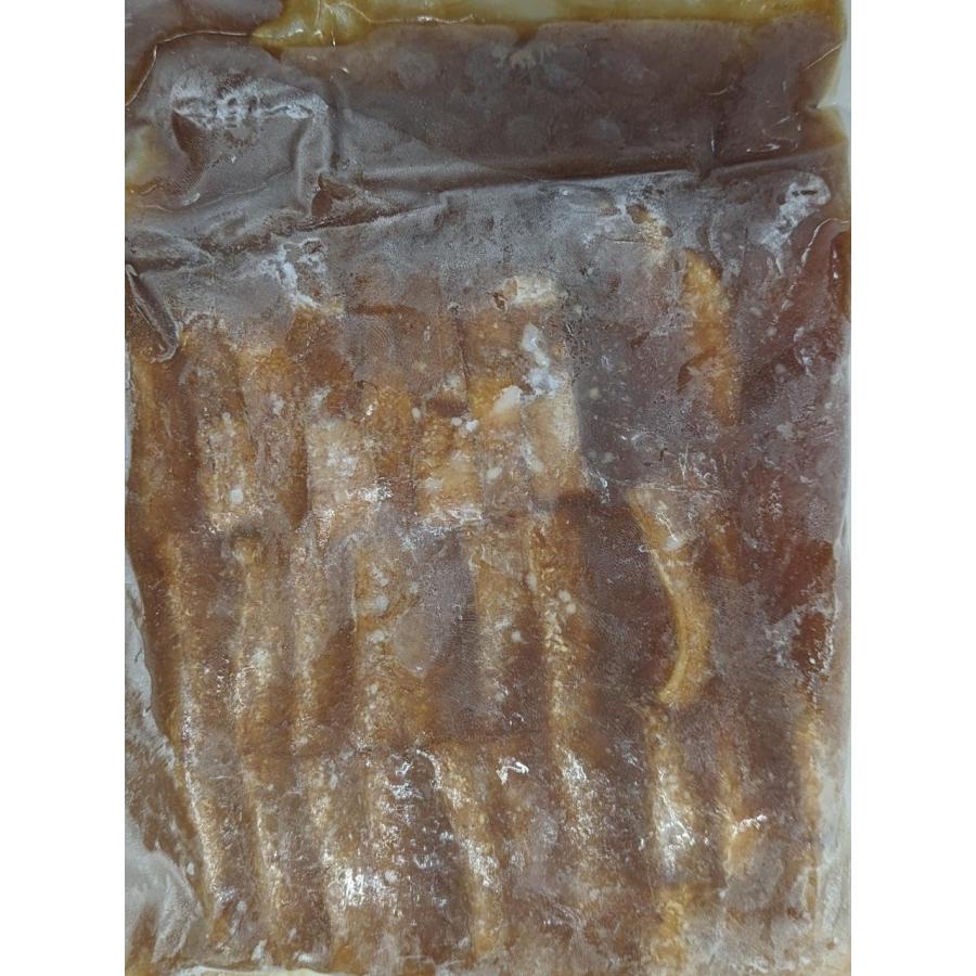 惣菜 豚角煮スライス 10ｍｍカット 1.1Kg（30枚UP）×10P（P2,730円税別）豚バラ使用 冷凍 業務用 ヤヨイの画像