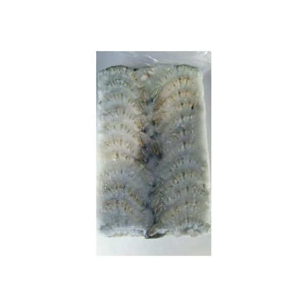 一級品　21-25ブラックタイガー無頭　1.8ｋｇ（約92尾）×６枚（枚4290円税別）業務用　ヤヨイ |  | 01