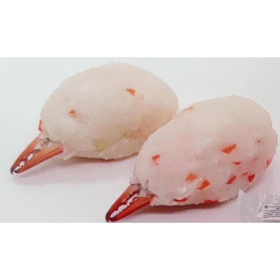 大人気 爪付きカニしんじょう 10個(個約20g)×40P(P540円税別 大人気 爪付きカニしんじょう 10個(個約20g)×40P(P540円税別