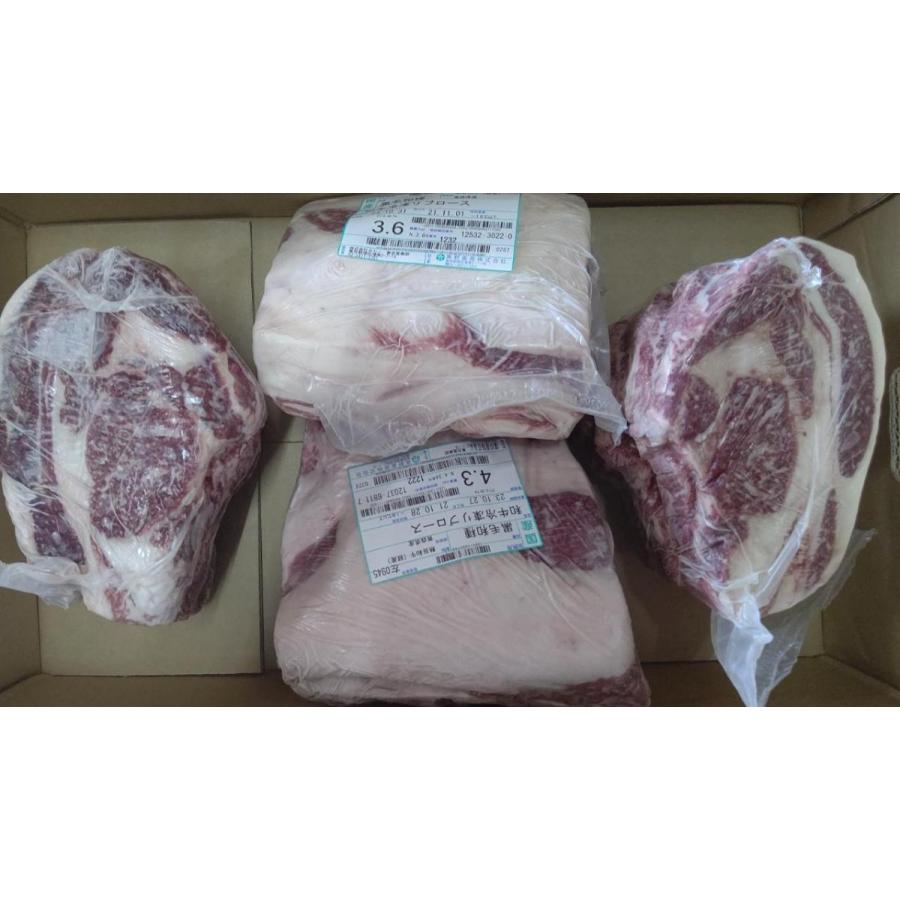 【不定貫】黒毛和牛　塾旨経産　リブロース　約16ｋｇ（4本）Kg5,400円税別　冷凍　加熱用　業務用　ヤヨイ |  | 01