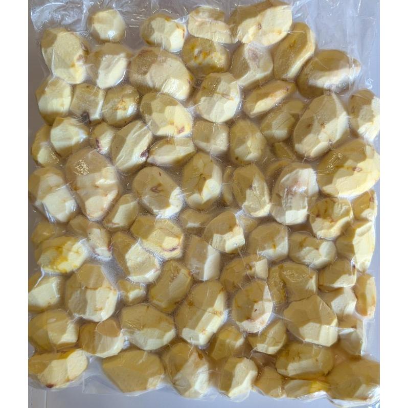 国産（岐阜県中津川産）朝採り フレッシュ生栗　剥き身　大きさバラバラ　約10ｋｇ（kg4,000円税別）冷凍　業務用　ヤヨイ | 