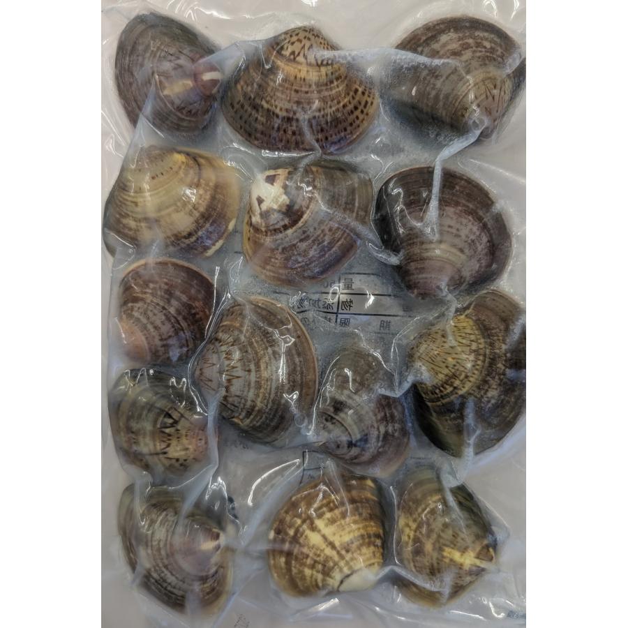 両貝殻付ボイル蛤 500g（10〜15又は15〜20個）x20P（Ｐ710円税別）冷凍　業務用　ヤヨイ　はまぐり　ハマグリ |  | 01