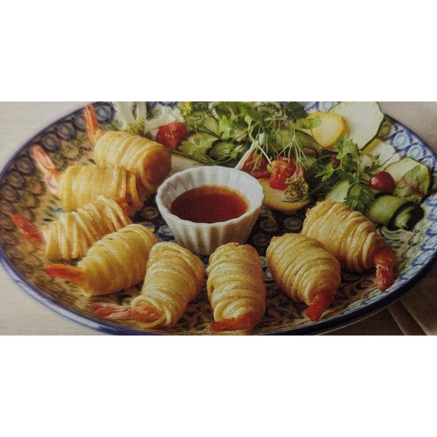 ケイエス　えびのうずまきスナック　400g（Ｐ20ｇ×20個）×16Ｐ（P990円税別）東方屋台めぐり　冷凍　業務用　ヤヨイ | 