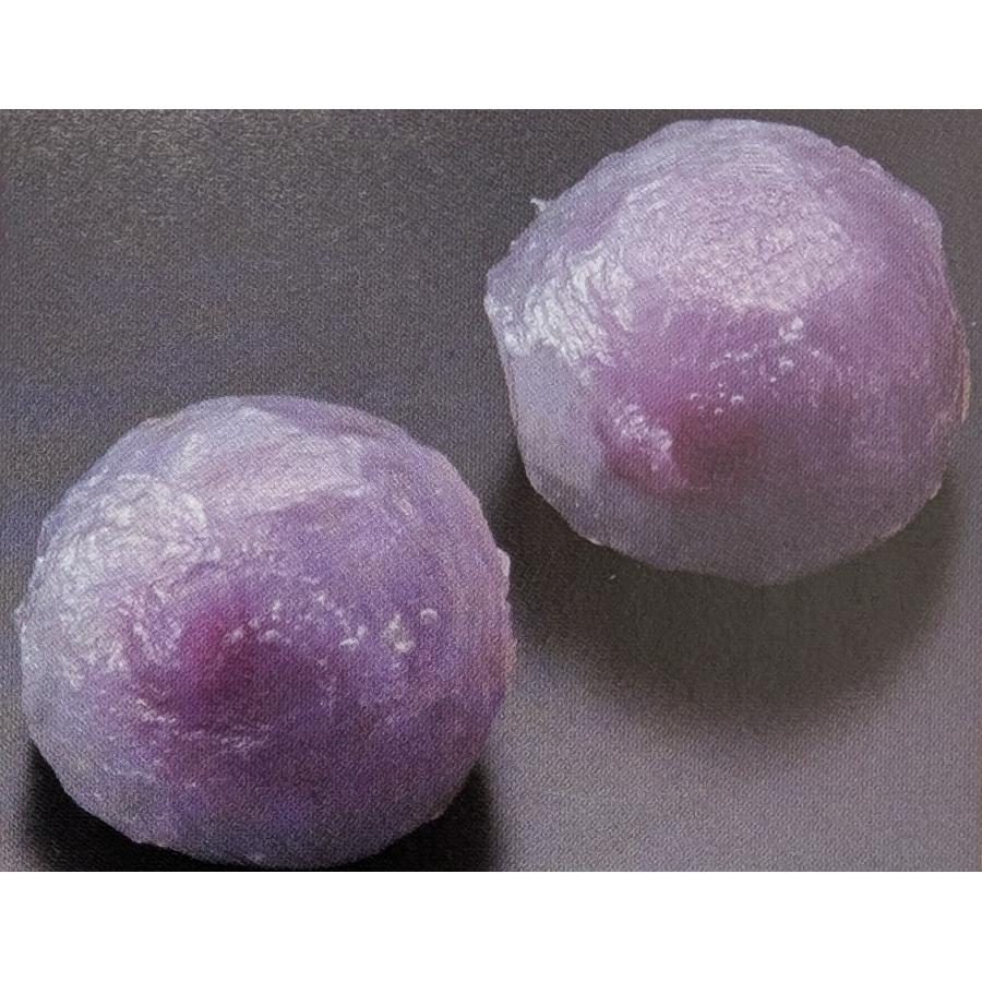和生菓子　くず餅　紫芋　20個（個約20ｇ）×28P（P600円税別）冷凍　業務用　ヤヨイ | 