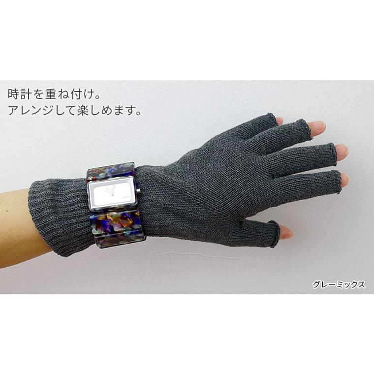 841 ハンドウォーマーMAX 指長 厚手 手袋 スマホ手袋 指なし