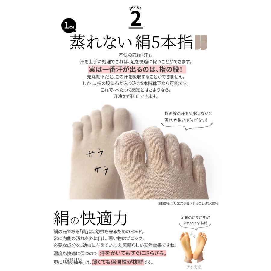 冷え取り靴下 2足セット 秋冬限定 冷えとり靴下 レディース メンズ