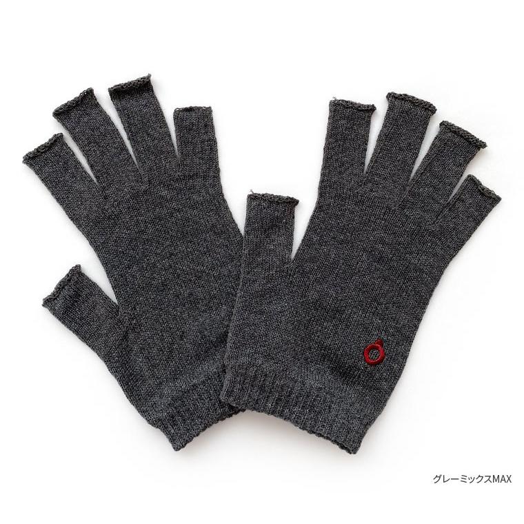 内絹外綿ハンドウォーマーMAX 指長 手袋 スマホ手袋 レディース メンズ 作業用 手荒れ UVカット シルク 綿 天然繊維100% 夏用 冷えとり 日本製 薄手 841 | 841 | 15