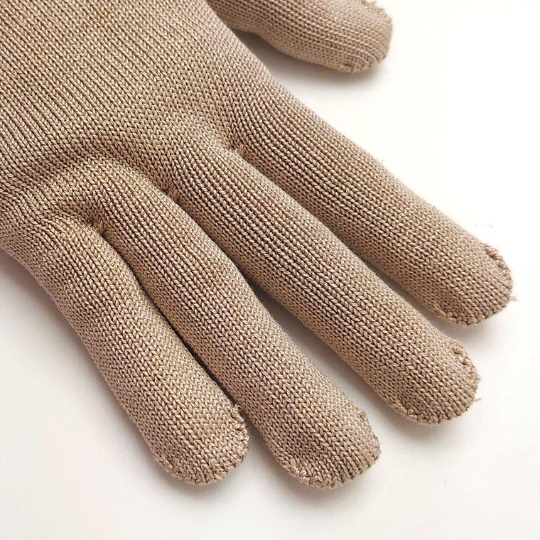 【訳あり】手袋 上質 シルク 絹手袋 レディース 防寒 手荒れ ハンドケア おやすみ手袋 あったか 温かい 保湿 就寝時 秋 冬 日本製 黒 L 841 | 841 | 09