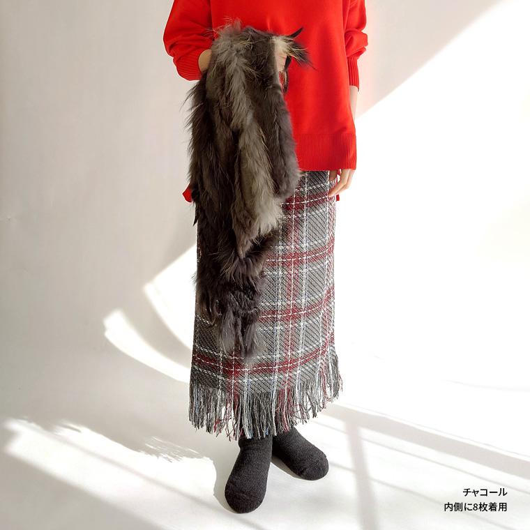 冷えとり靴下 分厚いウールのカバーソックス 冷えとり レディース メンズ 大きいサイズ 秋 冬 暖かい あったか 冷え対策 防寒 毛糸の靴下 厚手 日本製 841 | 841 | 18