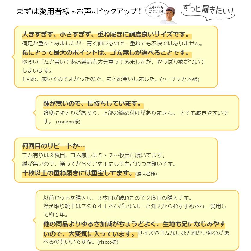 冷えとり靴下 シルク先丸ソックス 絹 靴下 レディース メンズ 絹先丸 冷え取り ゴム選択可 かかとなし 日本製 841 | 841 | 12