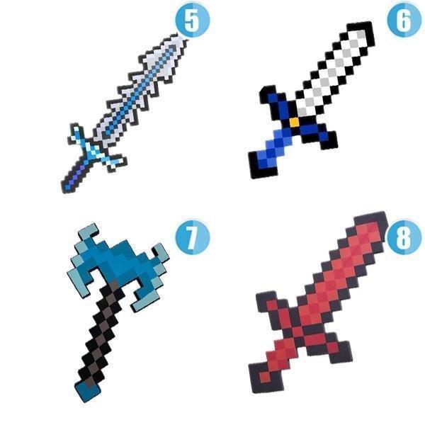 Minecraft マインクラフト Eva生地 マイクラ グッズ ゲーム キャラクター 剣 おもちゃ フィギュア 武器 ダイヤの剣 おもちゃ 03handt1631 合同会社h T 通販 Yahoo ショッピング