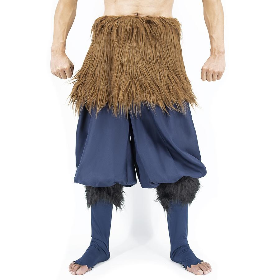 本日特価 ズボン 鬼滅の刃 嘴平伊之助 3点セット 長ズボン エプロン 足カバー コスチューム 大人 ゲーム キャラクター コスプレ仮装 S M L Materialworldblog Com