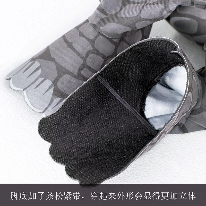 ゴジラ 全身タイツ 2点セット ヘッドカバー付き 衣装子供 キッズ ハロウィン 新規購入 パーティー仮装 演出道具 グッズ キャンパス祭 M 学園祭 2l 仮装 演出服 S L