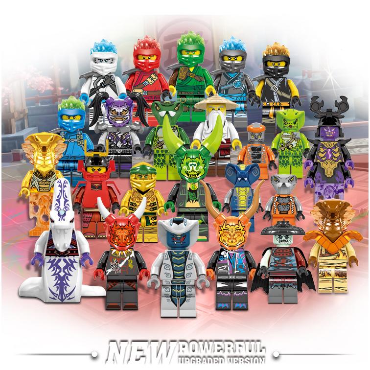 レゴ 忍者 ニンジャ レゴミニフィグ レゴ ブロック 24体セット 互換品 玩具 キャラクター クリスマス プレゼント 誕生日プレゼント 入園ギフト おすすめ