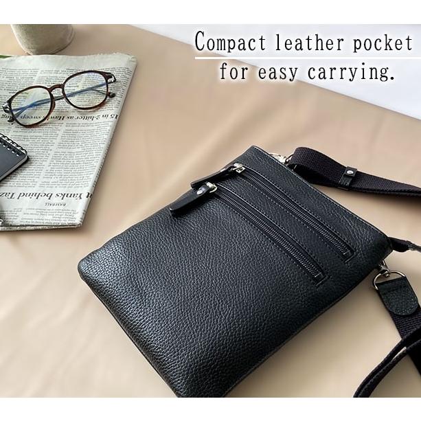 ショルダーバッグ 縦型 斜め掛け レザー 牛革 本革 メンズ サドル SADDLE  16478 おしゃれ 革 平野鞄 日本製 国産 豊岡製鞄 かばん ミニショルダー |  | 04