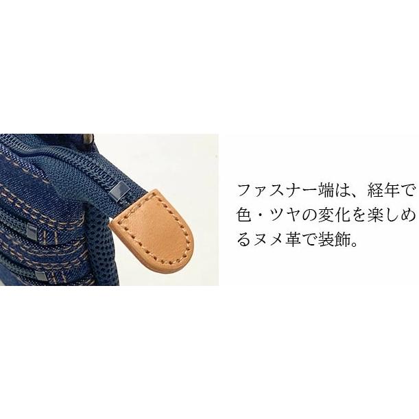 井原デニム 岡山デニム 鞄の國 ミニショルダー サコッシュ 軽量 メンズ 豊岡製 斜めがけ 33791 平野鞄 日本製 国産 豊岡 豊岡製鞄 |  | 05