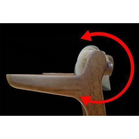 キャスパーチェア2 高齢者椅子 座椅子 椅子 いす おすすめ キャスパーチェア 座面の高さ43cm 起立木工 チェア 400B-BK |  | 01