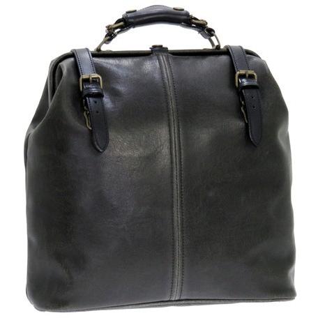美品✨ 豊岡鞄 木和田 2WAY リュック ダレスバッグ ビジネス 通勤 黒 ダレスバッグ 日本製 メンズ ドクターバッグ レトロ ビジネスリュック