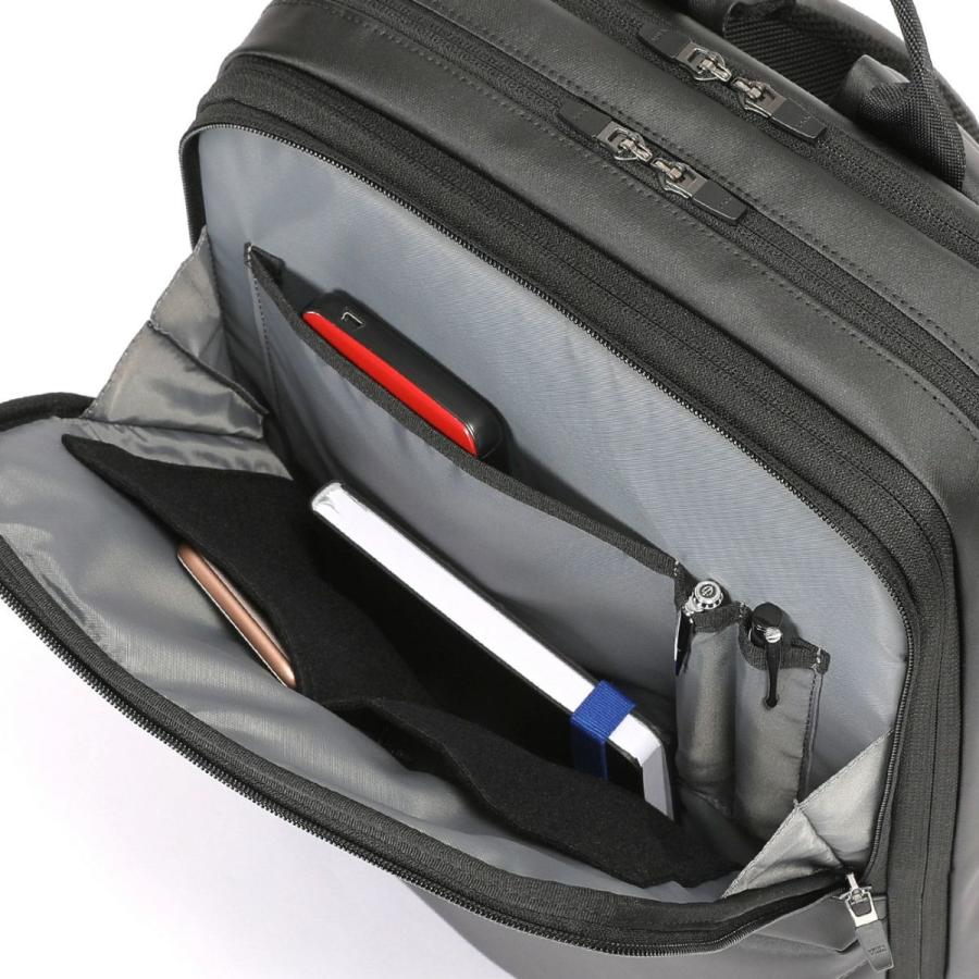 バーマス デュライト フレックス リュックサック ビジネスリュック BERMAS Dulite Flex 2層リュック メンズ ブランド 衣川産業 60644 42cm EX6cmの画像