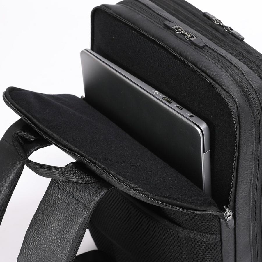 バーマス デュライト フレックス ビジネスバッグ リュックサック ビジネスリュック BERMAS メンズ ブランド 衣川産業 60646 サフィアーノブラック |  | 13