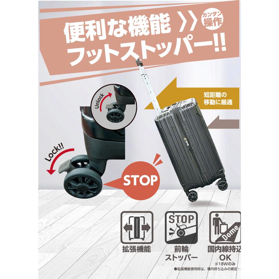 フィルパケ A.L.I アジアラゲージ FiLPake スーツケース キャリーバッグ アジア・ラゲージ キャリーケース ALI ALI-6060-24W 71L - 83Lの画像