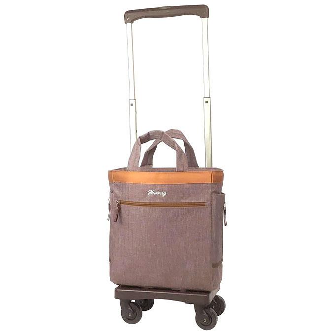 スワニー キャリーバッグ ショッピング カート ヘリンボーネ SWANY