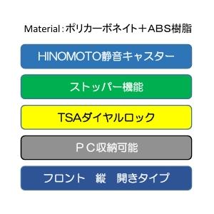 DBC ディービーシー DBCラゲッジ スーツケース キャリーバッグ キャリーケース DD6001-18.5 日本DBCラゲージ 36L ディービーシーラゲージ_11