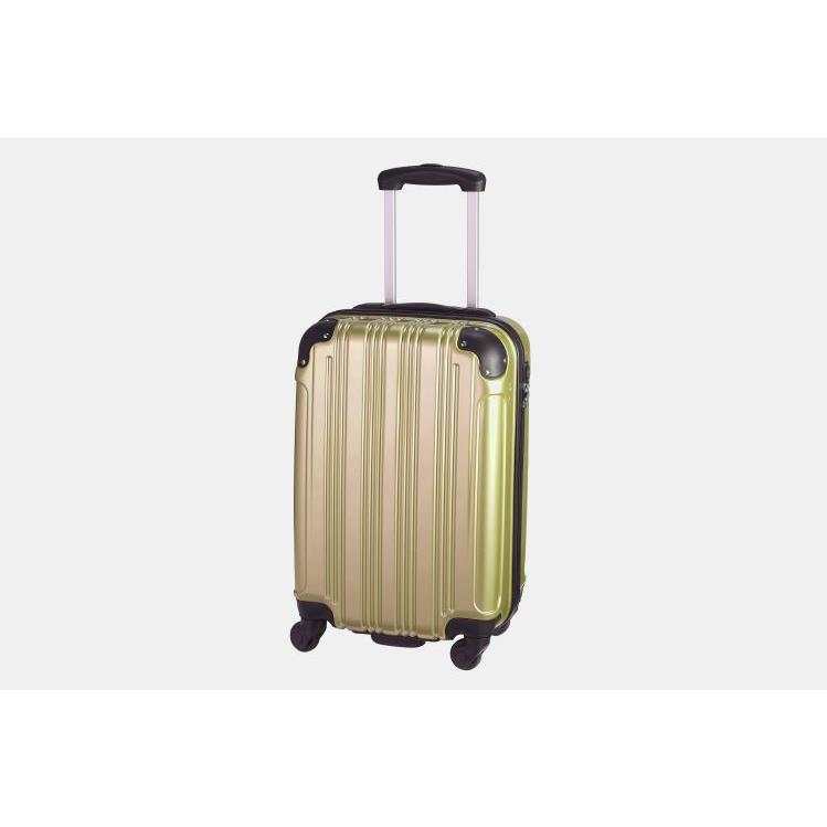 E　スウィングキャリー　ブラウン ミッドナイト（オールブラック）キャリーオン 4輪 スーツケース