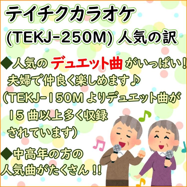 2本タイプが大人気 セット カラオケセット 家庭用 カラオケ機器 カラオケ カラオケマイク お宝うたえもんJOY TEKJ-250M テイチク おすすめ｜8686-network｜07