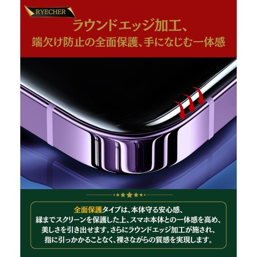 RYECHER 覗き見防止 iPhone14 Plus フィルム のぞき見フィルム