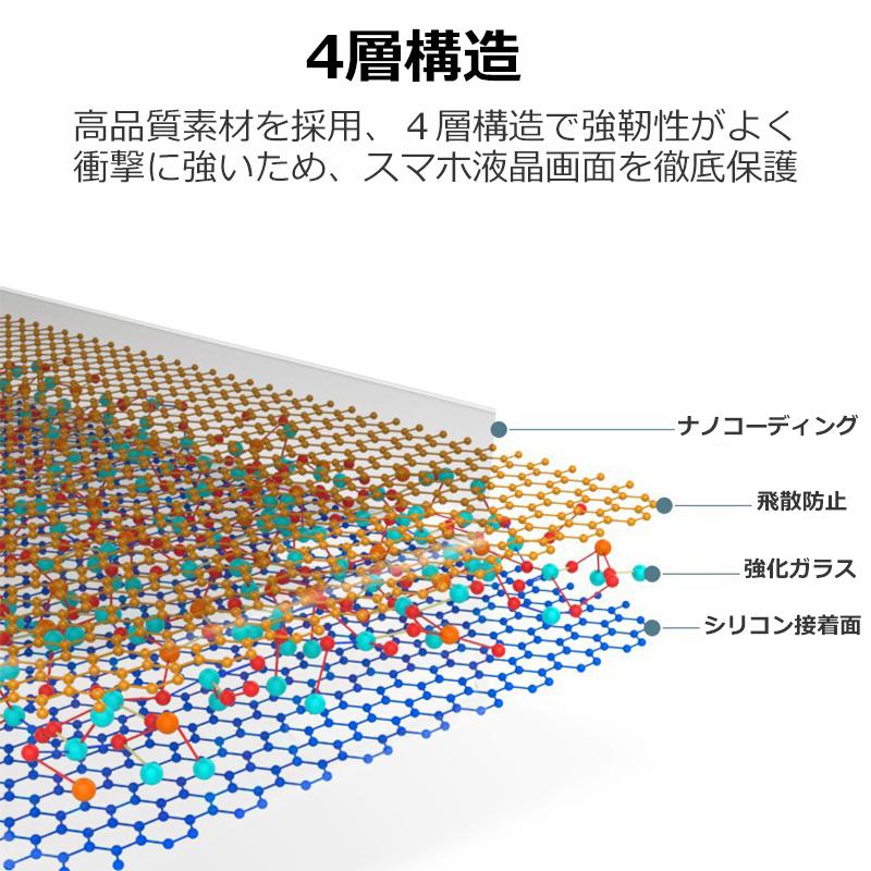 arrows We クリアフィルム 保護フィルム フィルム ガラスフィル 富士通 硬度9H 高透過率 自動吸着 保護シート 飛散防止 液晶カバー スマホフィルム RYECHER｜8787-store｜08