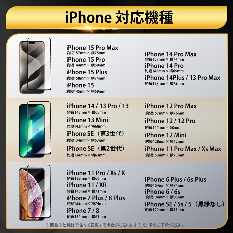 iPhone ガラスフィルム iPhone15 保護フィルム iPhone15Plus 14 ProMax iPhone13ProMax mini iPhone12ProMax 11Pro X スマホフィルム RYECHER｜8787-store｜12
