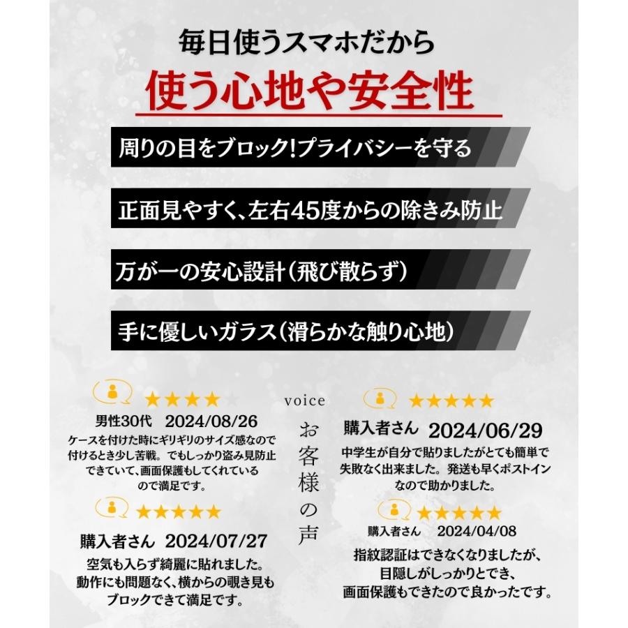 RYECHER 覗き見防止 Google Pixel 8a ガラスフィルム 覗き見 Pixel8a