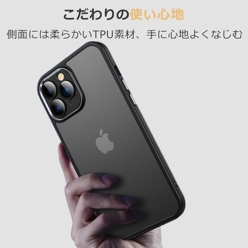 RYECHER iPhone12Pro スマホケース iPhoneケース カメラレンズ