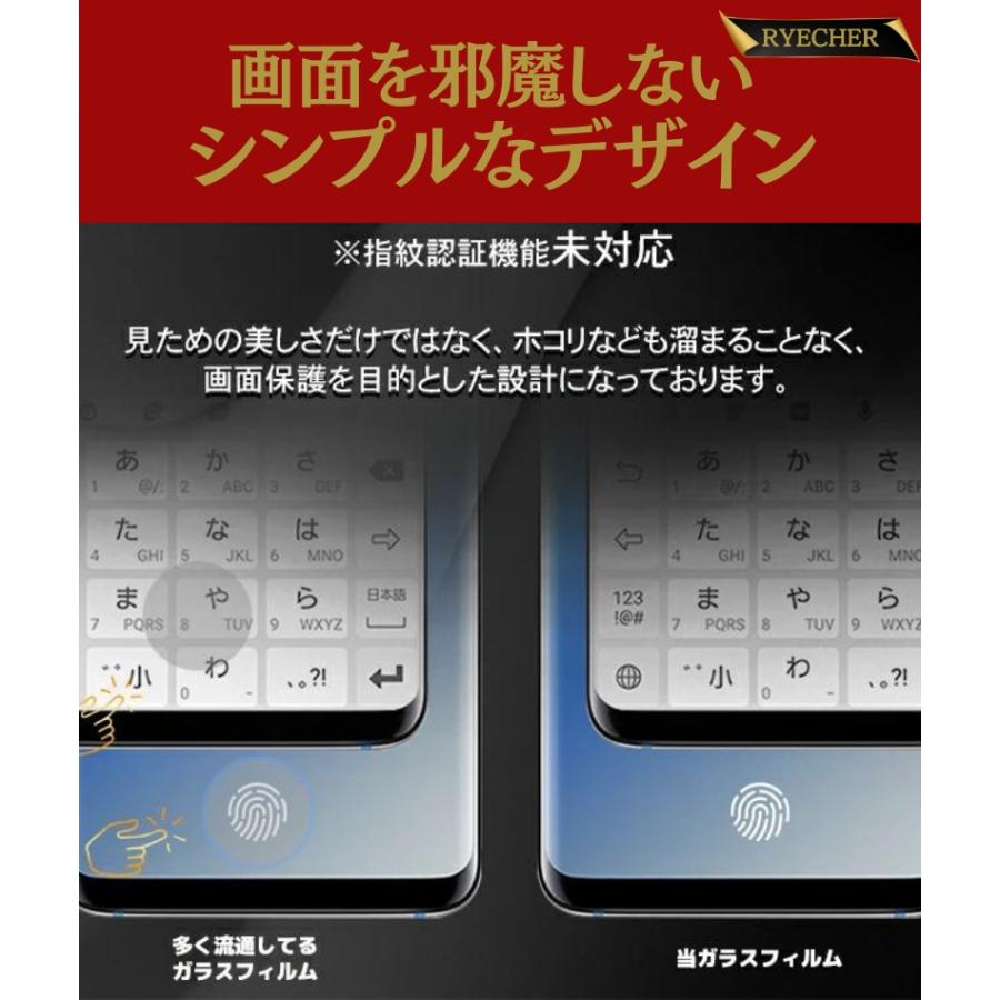 RYECHER 覗き見防止 OPPO Reno 3A ガラスフィルム 覗き見 全面保護