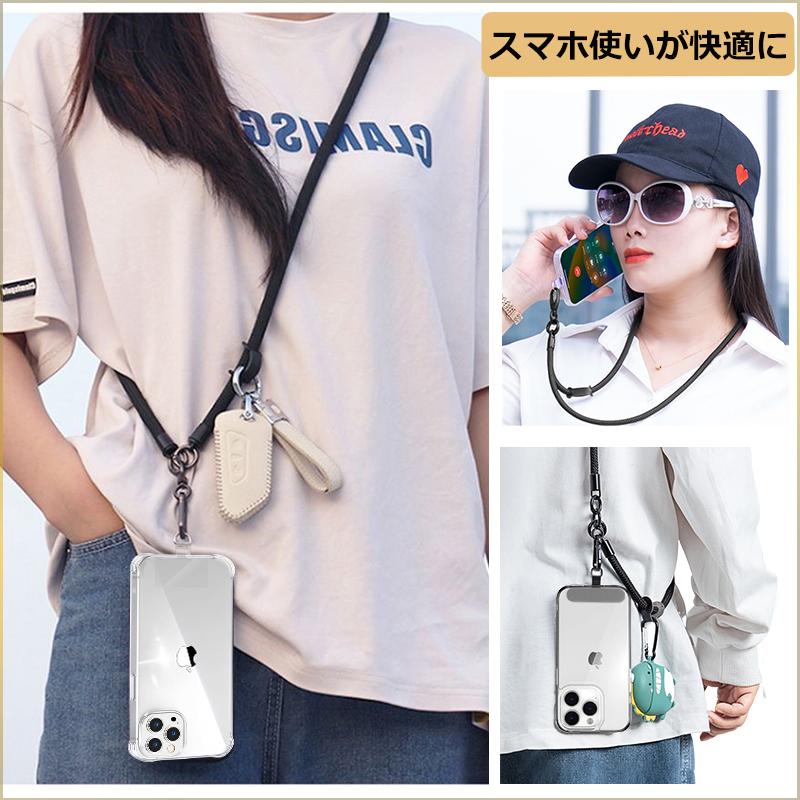RYECHER iPhone 携帯ストラップ スマホショルダー ネックストラップ
