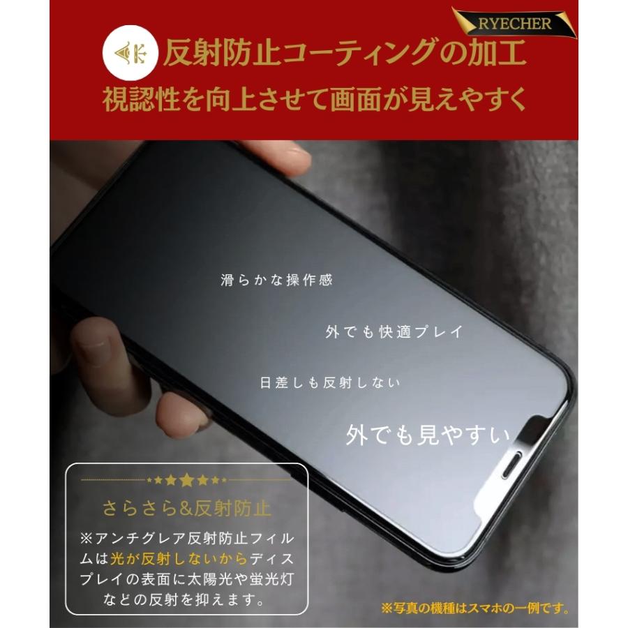 RYECHER 指紋防止 Xperia 1 IV 保護フィルム SO-51C ガラスフィルム