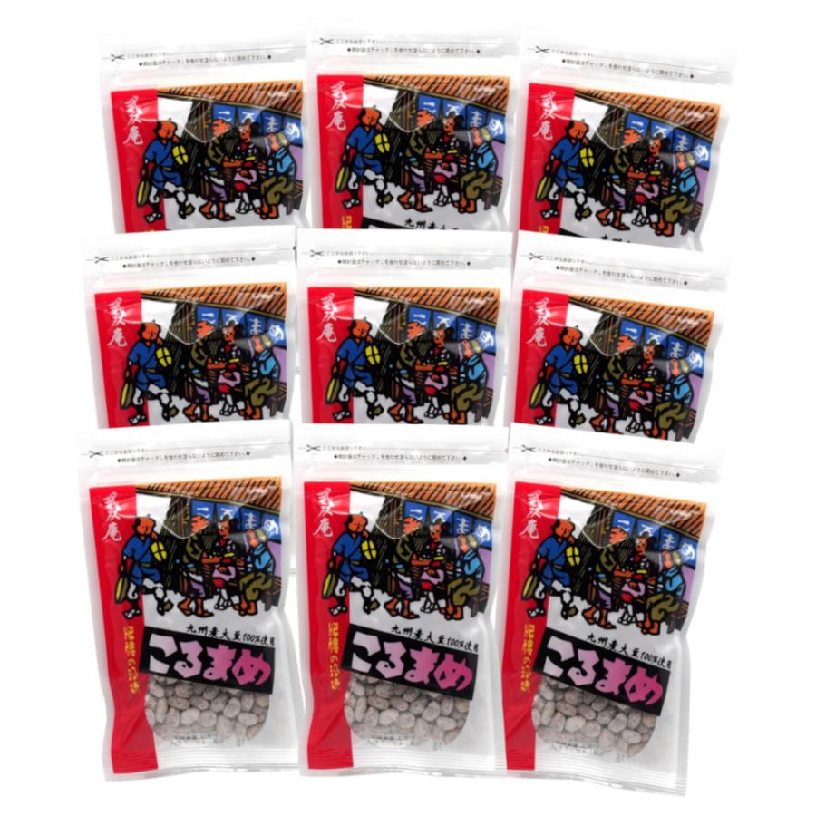 こるまめ 熊本産伝統干し納豆 70g入×9個パック(計630g) | 