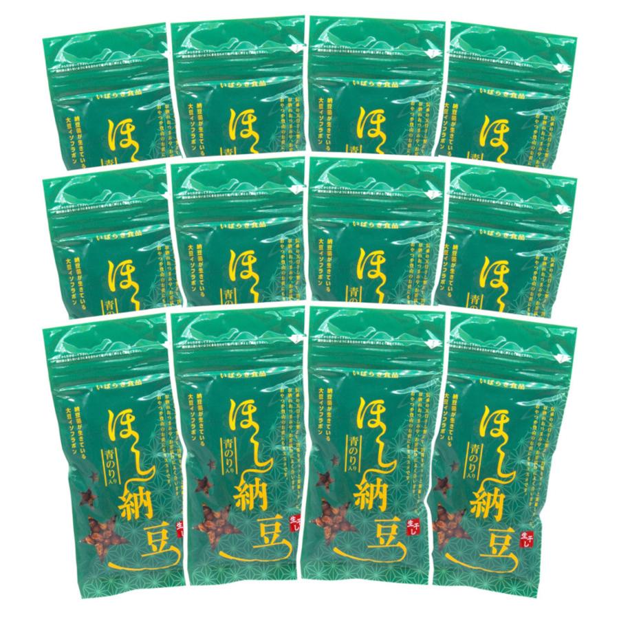 いばらき食品 生干納豆 青のり入 100g×12個セット(計1200g) | 