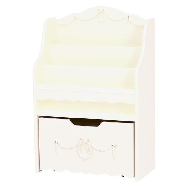 割引オンラインストア 子供部屋 キッズ収納 おもちゃ箱 絵本ラック 棚 幅60cm 女の子 女児 アンティーク風 プリンセス かわいい姫系 お姫様 本棚 シェルフ ホワイト 白 Rcc 1858wh 売り出し純正品 Arabuap Com