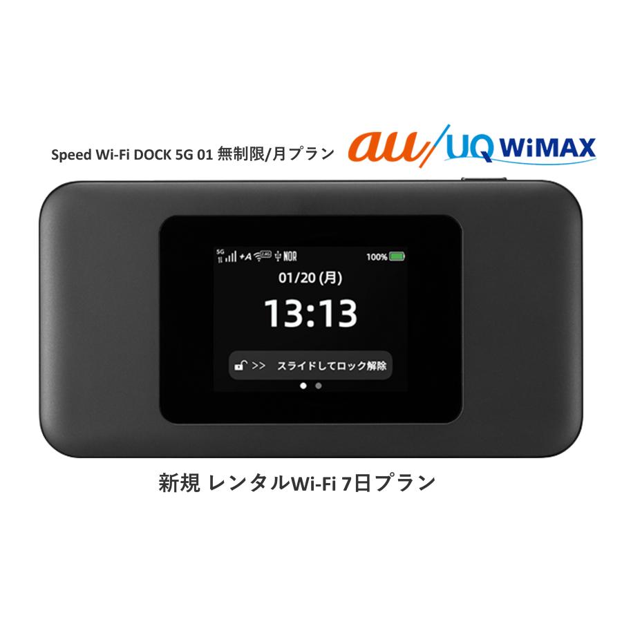 Speed Wi-Fi DOCK 5G 01※ドック欠品 未使用 SPEED Wi-Fi DOCK