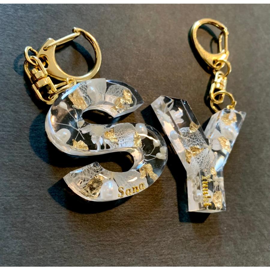 イニシャルキーホルダー アルファベットキーホルダー アルファベットオブジェ キーチャーム キーリング 固まるハーバリウム レジン バック Initialkeyring yuz 通販 Yahoo ショッピング