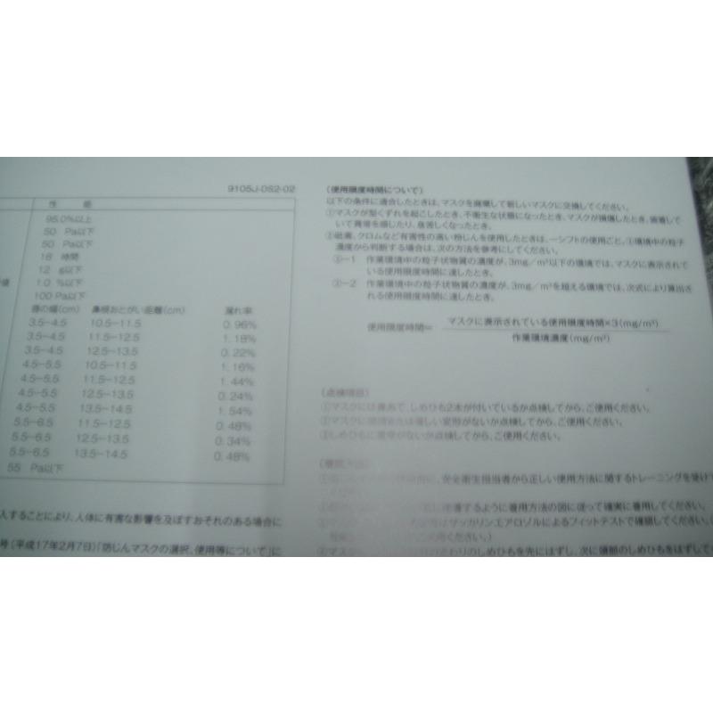 1長020701-2WW6定#757(149)/3Mマスク20枚 N95同等 DS2 Vフレックス防塵 9105J 2折レギュラー 国家検定合格品 性能95%以上|8929055773|03