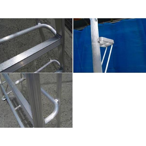 C1△【山定#179ミ060412-6】アルミ園芸三脚8尺(長さ240cm) リブ C1△【山定#179ミ060412-6】アルミ園芸三脚8尺(長さ240cm) リブ