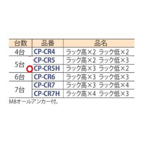 C1【二定#11ヨサ051025-8】駐輪場大変便利 自転車ラック5台用 C1【二定#11ヨサ051025-8】駐輪場大変便利 自転車ラック5台用