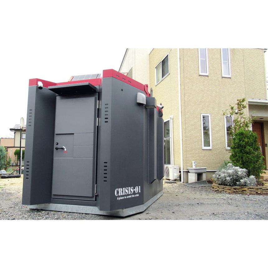 c1【本1#225 060610-1】防災核放射能対応シェルター地上置き CRISIS