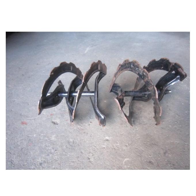 C2A【新長061212-2】除雪機用スノーオーガ ホンダHS760用 左右あり2本