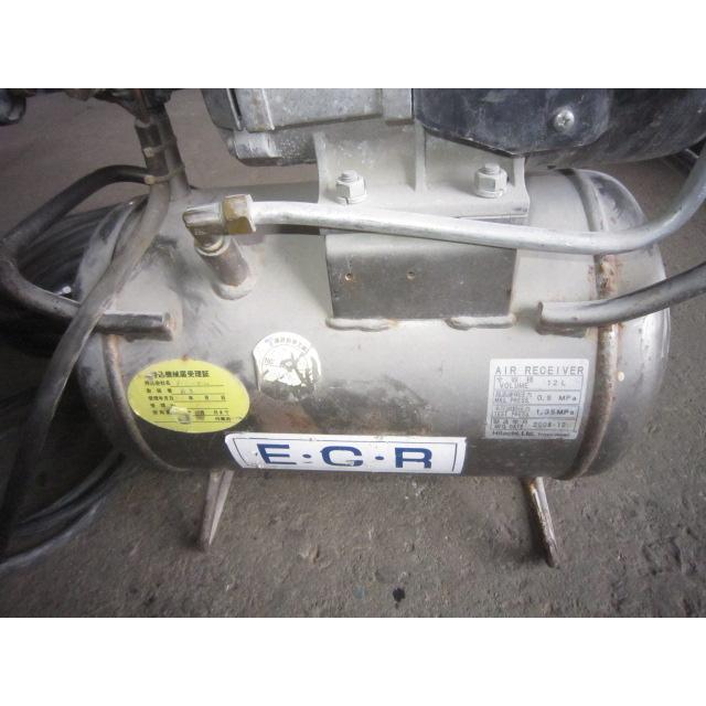 c2A石0800212-50 エアーコンプレッサー 日立ベビコン 0.2LE-8S 100V 50