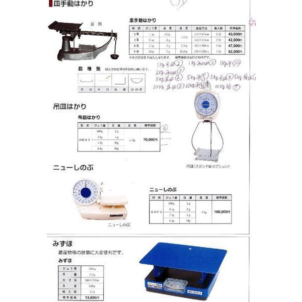 c2皿手動はかり　アナログ　2Kg　現品限り　新品未使用　みの皿　サビ有り