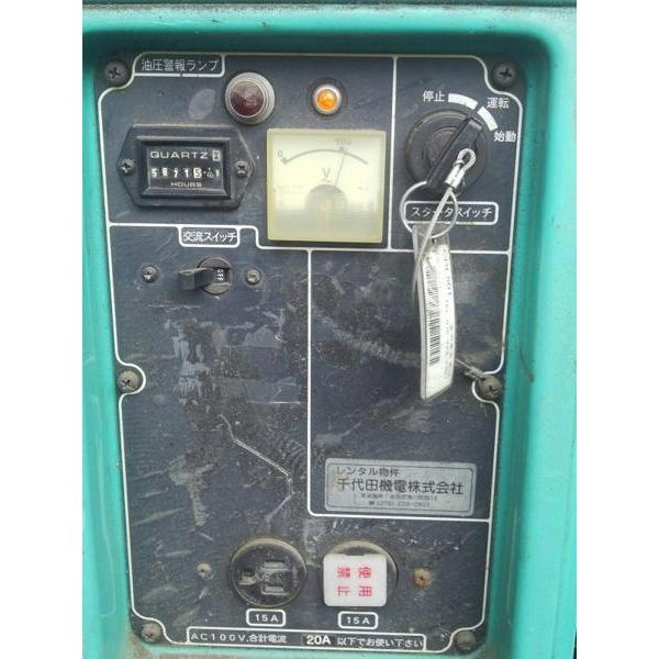 c2A【石CPL501有】発電機 100V ディーゼル ヤンマー 20アンペア c2A【石CPL501有】発電機 100V ディーゼル ヤンマー 20アンペア